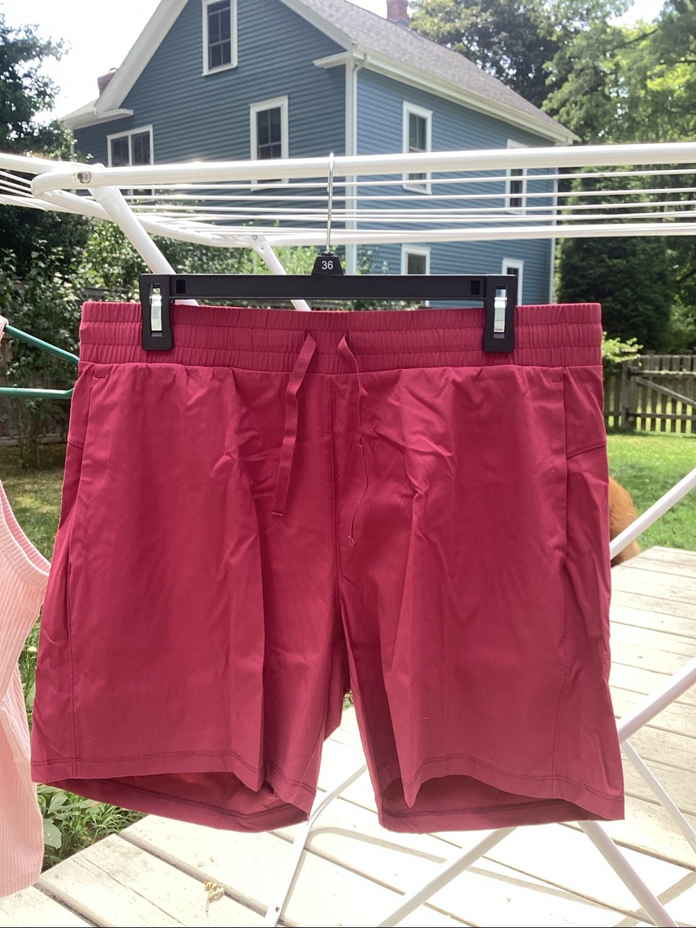 Athletic Shorts - XL, Magenta